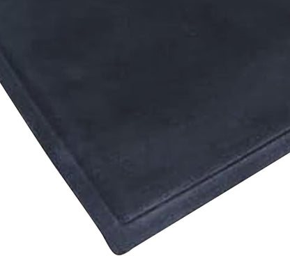 DiversiTech 30 Inch Ultra Grill Mat with Secure Use on Composite Deck Design and Lightweight Construction for Patio, Lawn, and Garden, Gray