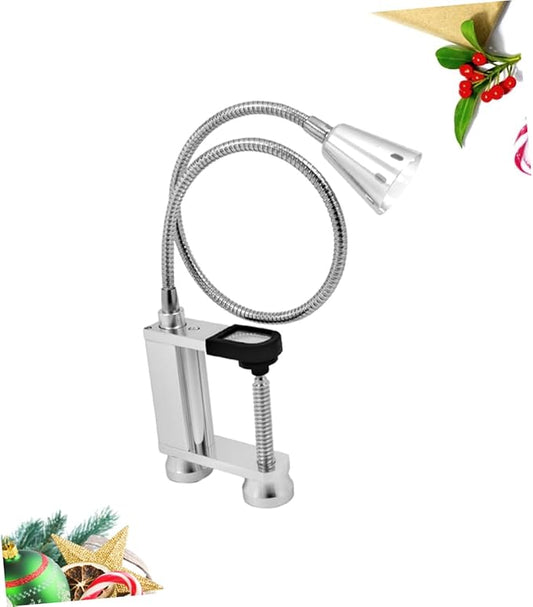 Totority Outdoor Led BBQ Lamp Magnetic Grill Light for Gas Grill Flexible Barbecue Lamp Stylish Led Light Aluminium Alloy Weatherproof