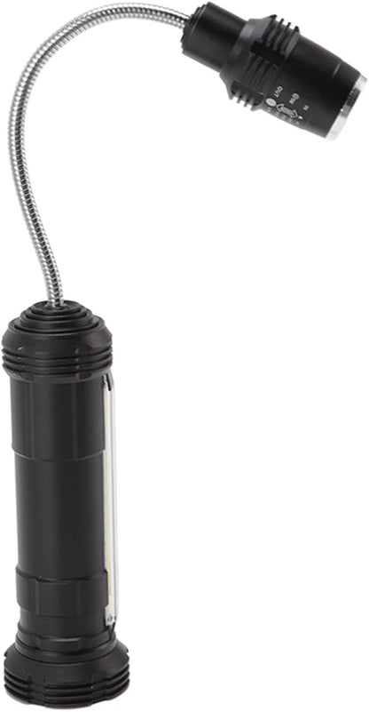 Lamp, Magnetic Grill Lighting with Side Lamp, Water- and Heat LED Work Lamps with Flexible Gooseneck
