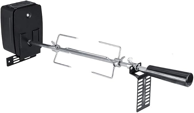 Universal Rotisserie Kit, Portable to Carry Resistant High Efficiency Rotisserie Kit Universal, Barbecues Even Camp Fires for Picnic Camping