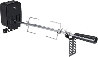 Universal Rotisserie Kit, Portable to Carry Resistant High Efficiency Rotisserie Kit Universal, Barbecues Even Camp Fires for Picnic Camping