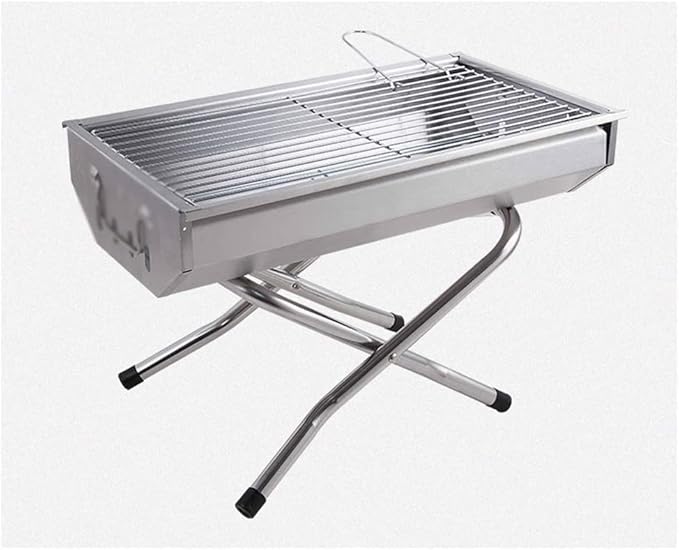 Charcoal Grills BBQ Grill Portable BBQ Charcoal Grill Foldable BBQ Charcoal Barbecue Grill Outdoor Cooking Camping Picnic Charcoal Grill Cooking
