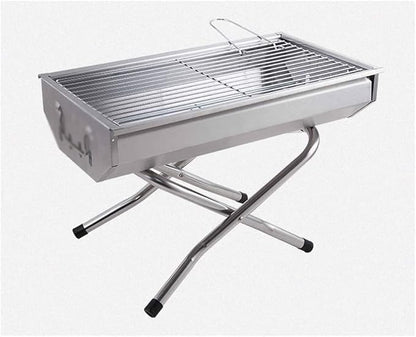 Charcoal Grills BBQ Grill Portable BBQ Charcoal Grill Foldable BBQ Charcoal Barbecue Grill Outdoor Cooking Camping Picnic Charcoal Grill Cooking