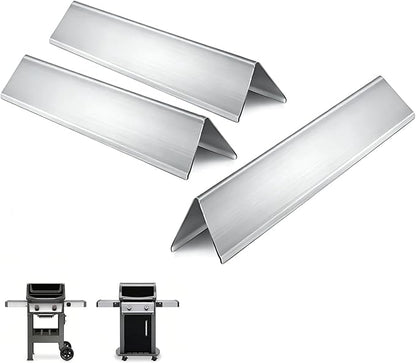 Spirit E-210 15.3" Flavorizer Bars for Weber Spirit I II & GS4 200 Series E210 E220 S210 S215 S220 with Front Control, 7635 Stainless Steel Flavor Bar Fits Weber 67045 68842 69796 Replacement Parts