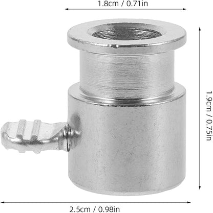 SUPVOX Rotisserie Spit Rod Stop Grill Rod Fixator Rotisserie Balance Holder Grill Rack Spit Balance Bolt Accessory for Gas Smooth Rotation 0.98 X 0.74 X 0.70 in