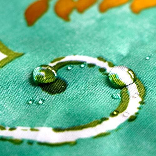 EHouseHome Outdoor and Indoor 60inch Round Tablecloth with Umbrella Hole and Zipper, Waterproof Zippered Patio Cloths, Spring/Summer Table Covers for Backyard Circular Table/BBQs/Picnic