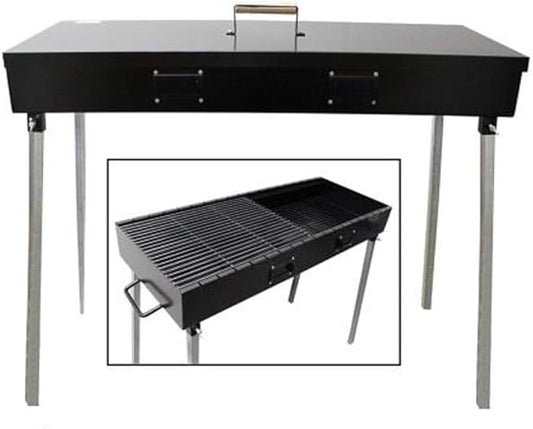 Traditional Persian Middle Eastern Arabic Turkish Cast Iron BBQ Charcoal Grill Mexican Style Iranian Mangal Kabob Paz Super Extra Large 40"