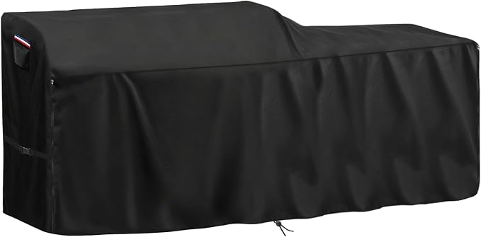 110 Inch Island Grill Cover, Outdoor Kitchen BBQ Waterproof Cover | Heavy Duty Outdoor Large Island Covers for Patio BBQ, 110"L x 28"W x 49"H