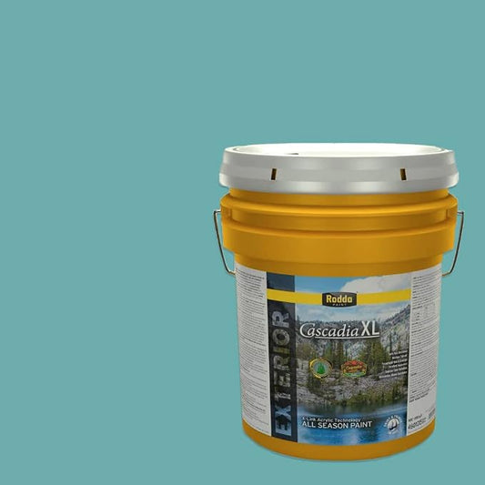 Rodda Paint CASCADIA XL Exterior Velvet Paint & Primer in One, 5-Gallon, Cold North