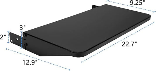 Stanbroil Folding Front Shelf for Traeger 20 Series, Tailgater, Renegade Pellet Grills, Grill Accessories for Traeger BAC361 Folding Shelf, Black