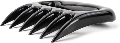 Restaurantware Met Lux 4.5 x 4.1 Inch Meat Claws 2 Meat Shredders - Sharp Blades With Handle Black Plastic Bear Claws Durable For Shredding Pork Chicken or Turkey