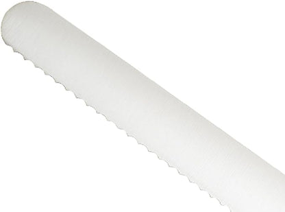 Mercer Culinary M23112 Millennia Black Handle, 12-Inch Wavy Edge, Slicer