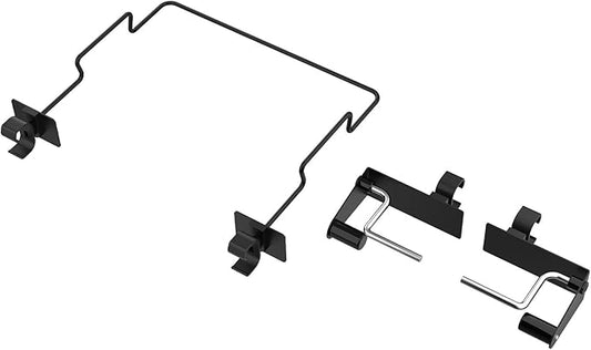 Organizer Kit for Weber Grills - Paper Towel Holder, Garbage Bag Holder for Weber Slate Griddle and Spirit Series(2025 Models) Grills, 3400106 Grill Accessories for Works Side Rail, Barbecue Utensils