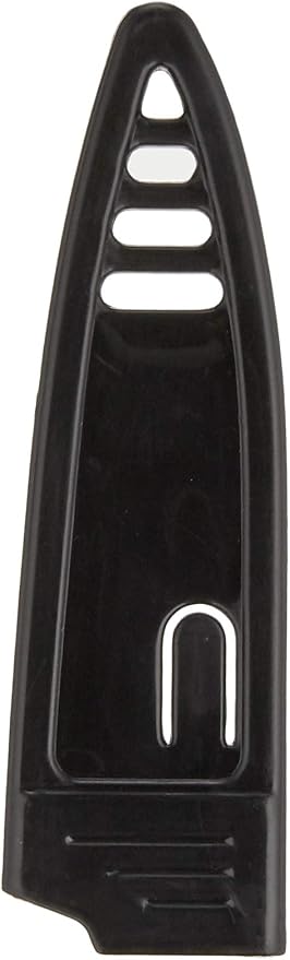 Mercer Culinary Non-Stick Paring Knife with ABS Sheath, 4 Inch, Black, 1 Pack