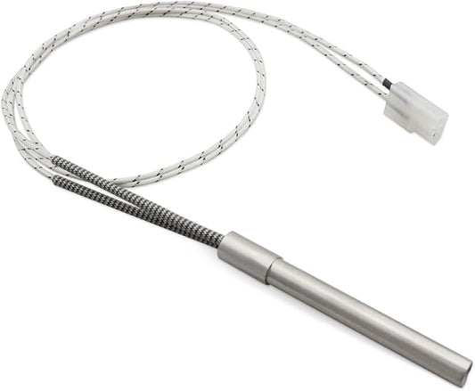 16801-20B Hot Rod Igniter Fit for Oklahoma Joe's Rider 600 900 Combo DLX, Pellet Grill Hot Surface Igniter, 200W 120V Temperatures UP to 1,200°F