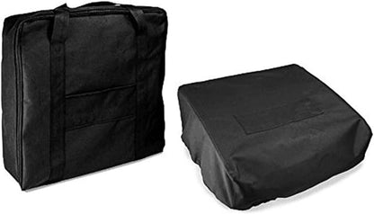 Grill Cover and Carry Bag for Blackstone 17 Inch Griddle Without Griddle Hood/Camp Chef Griddle Flat Top Grill Similar Size,600D Water Proof Canvas Accessories for Blackstone 17" Griddle