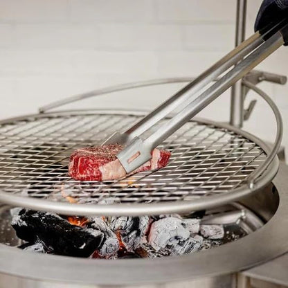 Breeo Live-Fire Grilling Bundle - Portable Wood Stove, Firepit Grills - Campfire Cooking Equipment - Skillet Rest, Outpost 24, Skillet Rest Included - Compatible with All X24 Accessories