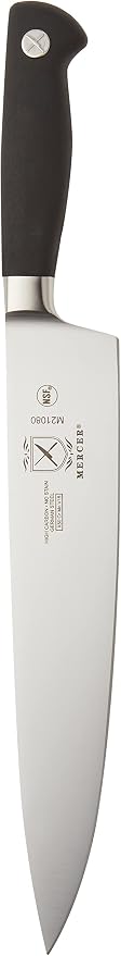 Mercer Culinary M21080 Genesis 10-Inch Short Bolster Chef's Knife,Black