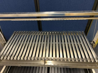 Santa Maria Grill Built in BBQ Cooking Grill -Argentine Barbecue V grate adjustable height