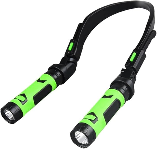 LED Neck Grill Light Flexible Detachable Magnetic Heads USB Rechargeable | Multifunctional