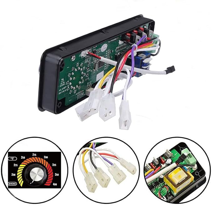 Upgrade Control Board for Pit Boss Replacement, SROKIO Digital Thermostat Controller Board Compatible with Pit boss Wood Pellet Grills