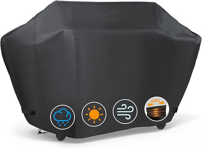 66 Inch Gas Grill Cover for Monument Denali D605 6-Burner Grill, Waterproof | Outdoor Grill Cover Fits Monument Denali D605, D605 Pro, D610 & D600SS, Replacement for A003, Heavy Duty Weather Protection