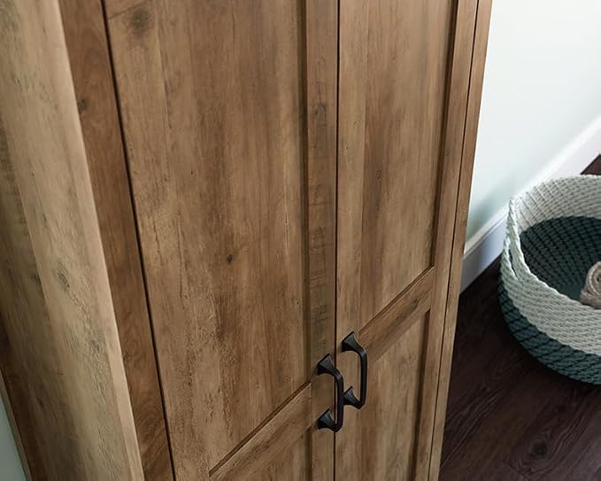 Sauder Miscellaneous Storage Cabinet, Rural Pine Finish