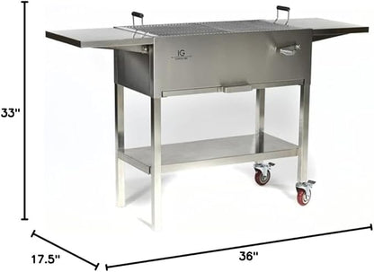 IG693247 Stainless Steel Barbeque Grill - (Silver)