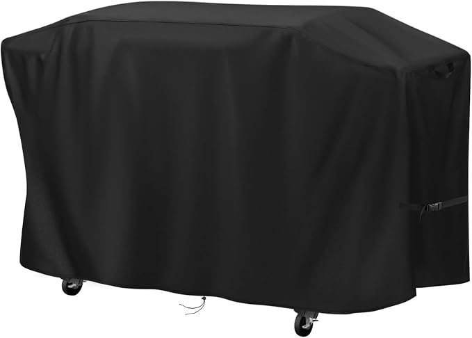 Grill Cover for Gas Griddle, 77inch Outdoor Grill Cover Waterproof for Flat Top BBQ Grills and Smoker Grills-77 L x 33" W x 50" H