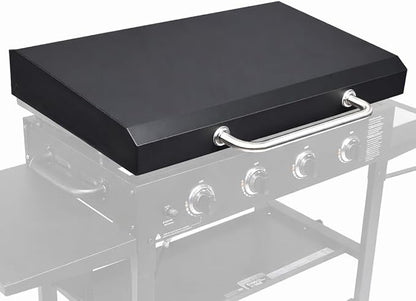 Upgraded Griddle Lid for Blackstone 28'', Hinged Lid for Blackstone 1517 1853 1605 1803 1839 1856 1924 1983 2094 2145 5003, Heat Resistant Griddle Hard Cover for Black Stone, Handle for Easy Lifting