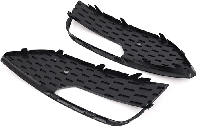 Fog Lamps Cover 2PCS for Gloss Black Fog Light Bezel Grill Replacement A3 2012-2016 Front Bumper Grille Cover 8V3807681 8V3807682
