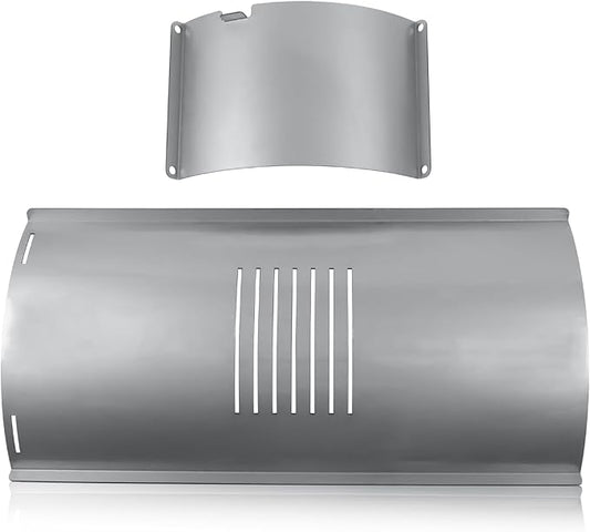 Flame Broiler Kit for Pit Boss 1000 Series Pellet Grills with Slide Cover and Bottom, Grill Replacement Parts for Pit Boss Austin XL/PB1000XLW1, Rancher XL/PB1000R1, PB1000NC1, PB1000SC1, PB1000SC2