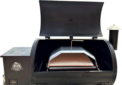 Pellethead Pizza Oven Attachment for Pellet Grills – Convert Traeger, Pit Boss, GMG & Camp Chef into Outdoor Pizza Oven | Heats to 800°F, Stainless Steel, Radiant + Convection Cooking | Converts pellet grills into outdoor pizza ovens, Stainless steel w...