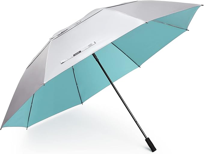 G4Free 80 Inch Golf Umbrella Extra Large Umbrella Double Canopy Windproof | Heavy Duty Oversized, Waterproof Stick Umbrella for Rain UV Protection, Fits 6-8 people for Doorman/Family/Patio