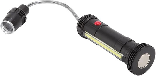 Keenso Magnetic Grill Lights for Grilling, Aluminum Heat LED Work Lights, Flexible Gooseneck Grill Lamp with Side Lamp for Camping