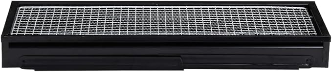 Portable Camping BBQ Grill,Charcoal BBQ Barbecue Grill Camping Stand for Outdoor Cooking Portable,for Tailgating Patio Backyard Camping and Anywhere,Steel 23.6"x8.9"x13"