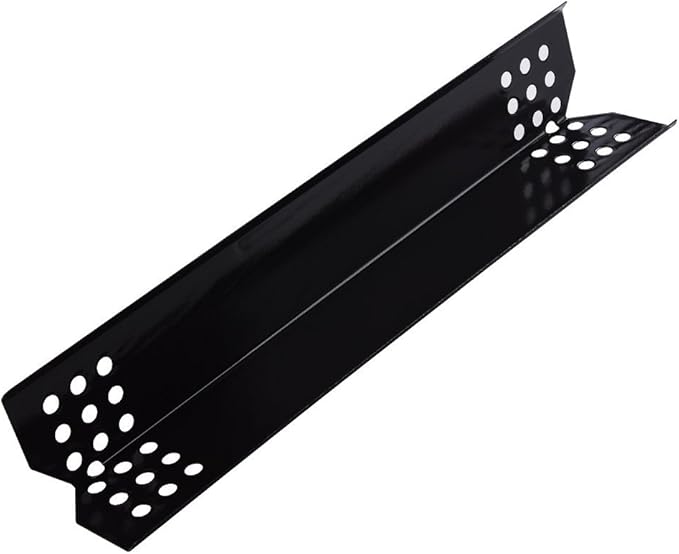 4 Pcs Flame Tamers for Grill Master Grillmaster 720-0697, Nexgrill 720-0783E, 720-0830H Replacement Parts, Porcelain Steel Grill Heat Plate Shields for Kenmore 720-0830A 122.33492410 Nexgrill 720-0925