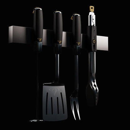 HALO Prime Essential Pellet Grill Kit | Heavy Duty Stainless Steel Cookware | Barbecue Tool Set | 4 piece Set |