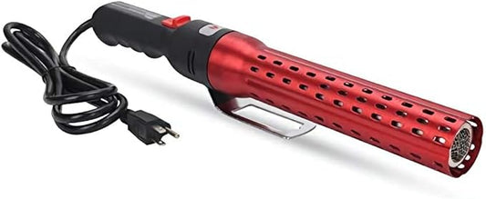 Electric Fire Starter, Carburetor,Charcoal Starter, BBQ Smoker, Grill Starter, Grill lighter Chemical Free Heated Air with Built-In Blower for Dad Gifts (Red)