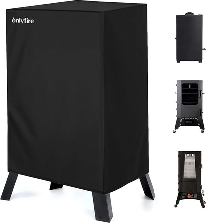 Onlyfire 40 Inch Electric Smoker Cover for Masterbuilt Propane Smoker | 30" L x 20" W x 41.3" H,Waterproof Vertical Electric Smoker Cover, Outdoor Smoker Grill Covers