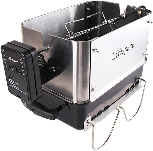 Lifespace Go-Anywhere Portable Grill Rotisserie Riser Extension Kit