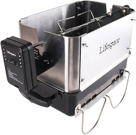 Lifespace Go-Anywhere Portable Grill Rotisserie Riser Extension Kit