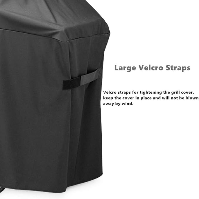 MissGrill 7130 Grill Cover Fits Weber Genesis II 3 Burner Grill and Genesis 300 Series Grills (Compared to 7130),58 x 44.5-Inch Heavy Duty Waterproof & Weather Resistant Outdoor Barbeque Grill Cover