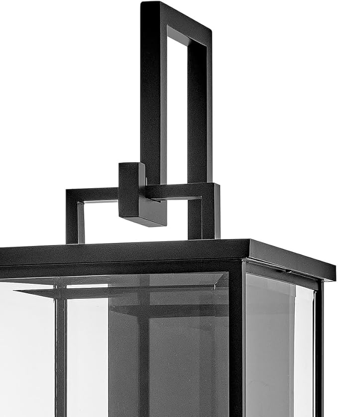 Hinkley Weymouth Grande Wall Mount Lantern, Black