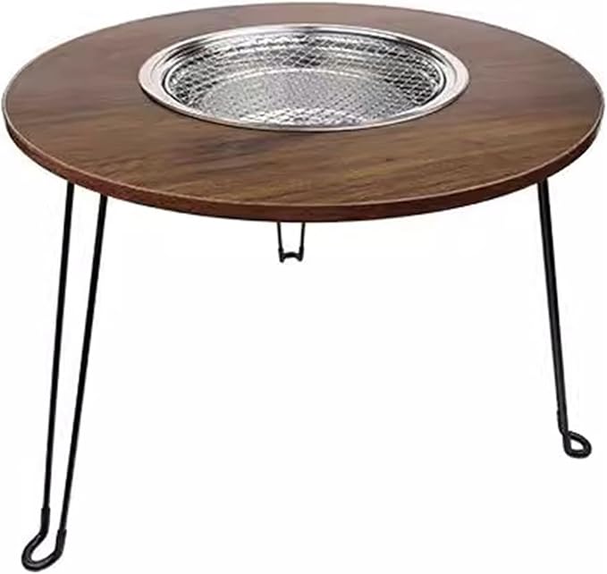 Camping Grill Outdoor Barbecue Stove Household Portable Folding Barbecue Table Surrounded by A Stove Barbecue Charcoal Grill