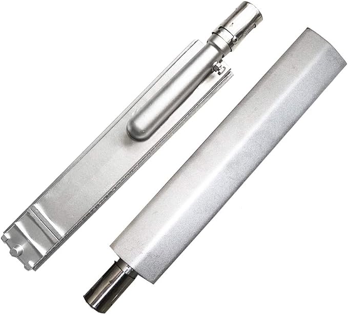 𝙐𝙥𝙜𝙧𝙖𝙙𝙚𝙙 1PC Heavy Duty Cast Stainless Steel BBQ Grill Burners 16 1/8" Replacement Parts for Premium Gas Grills from Bull Cal Flame Aussie Blaze CharBroil NEXGRILL Thermos Turbo