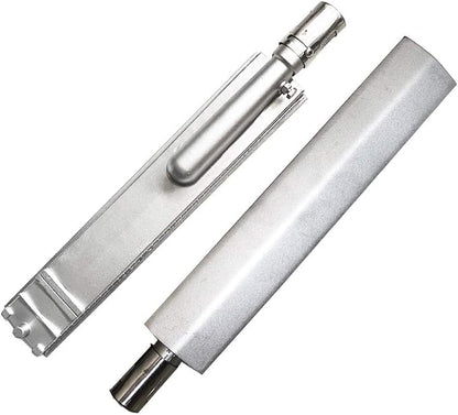 𝙐𝙥𝙜𝙧𝙖𝙙𝙚𝙙 1PC Heavy Duty Cast Stainless Steel BBQ Grill Burners 16 1/8" Replacement Parts for Premium Gas Grills from Bull Cal Flame Aussie Blaze CharBroil NEXGRILL Thermos Turbo