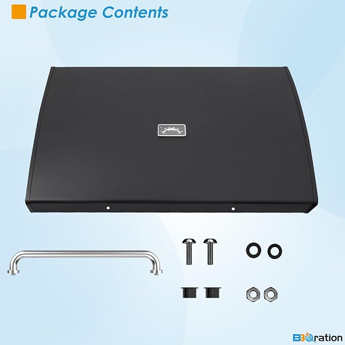 Upgrade Hinged Lid for Blackstone 1554 36 Inch Omnivore (2024 Model), Griddle Hood Flat Top Lid for Blackstone 36" 5856 Griddle Lid 2210 2177 Griddle Hood for 5856 Omnivore 36" Griddle