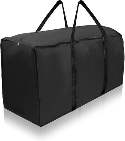 Patio Cushion Storage Bag,Extra Large Outdoor Cushion Storage Bag with Zipper and Handles Size 68" L x 30" W x 20" H for Furniture,Christmas Tree, Bedding Garden Cushion Storage(1Pack)