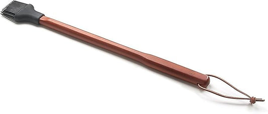 Outset Basting Brush With Rosewood Handle and Removable Silicone Bristles